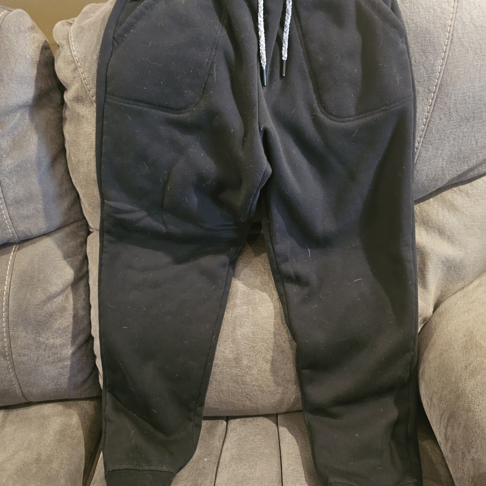 Wonder Nation Black Fleece-Lined Joggers - NWOT - NEVER WORN